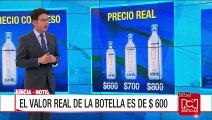 Cámara paga más de 11 millones de pesos de sobrecosto por botellas de agua