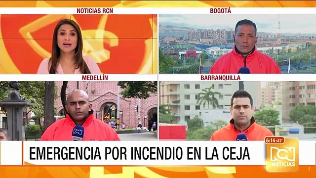 Incendio consumió una bodega de reciclaje en La Ceja, Antioquia