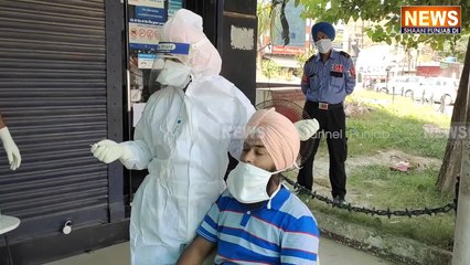 ਕੋਰੋਨਾ ਟੈਸਟ ਟੀਮ ਦੇਖ ਬਜ਼ਾਰ 'ਚ ਬਣੇ ਕਰਫਿਊ ਵਰਗੇ ਹਲਾਤ, ਦੁਕਾਨਦਾਰ ਹੋਏ ਰਫੂਚੱਕਰ