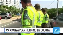 Con algunas congestiones avanza el plan retorno en las carreteras de Colombia