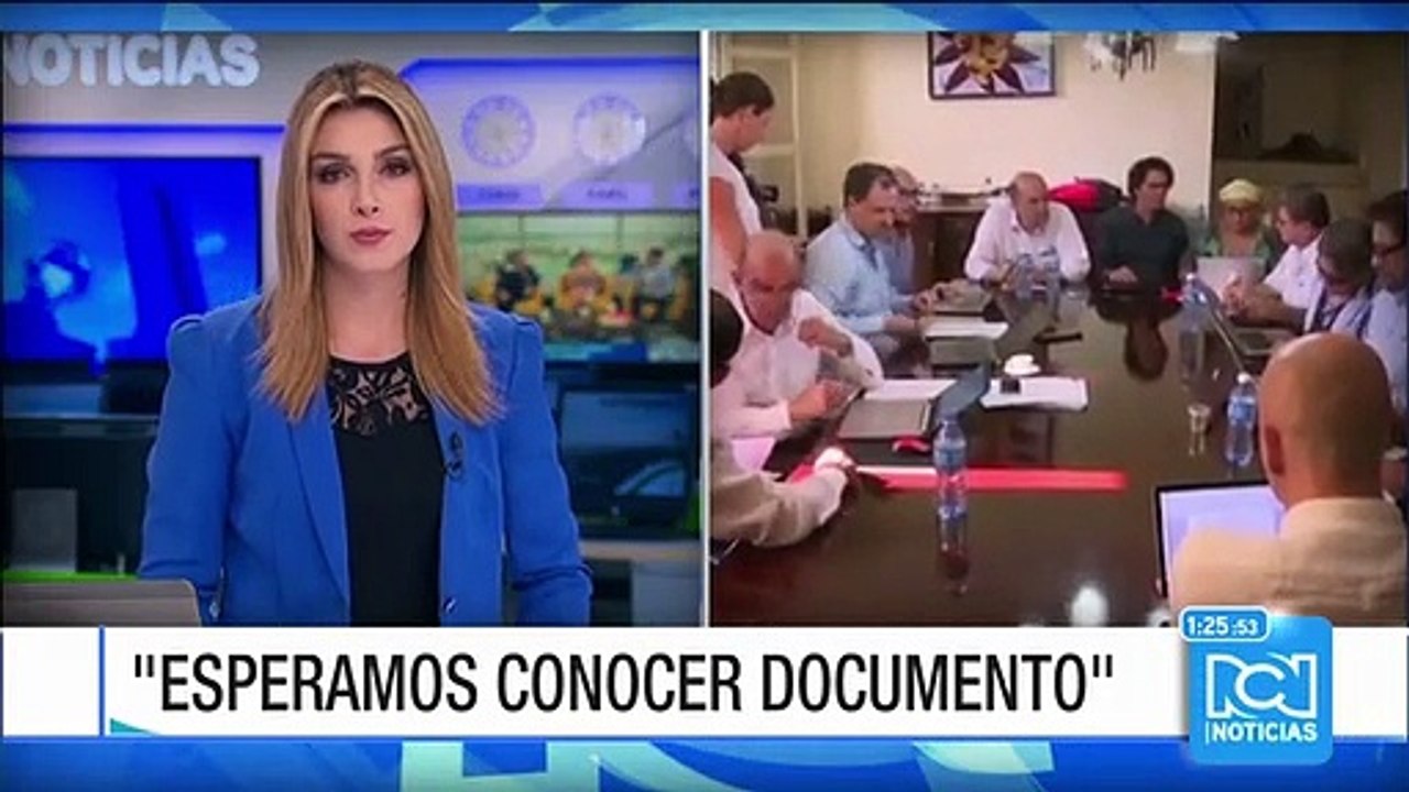 "Esperamos conocer el nuevo documento": Carlos Holmes Trujillo