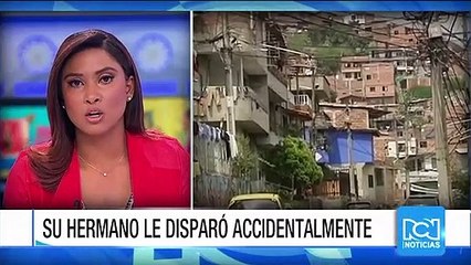 Murió en Medellín la joven de 14 años que recibió un disparo accidental de su hermano