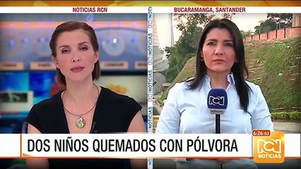 El drama de tres menores que sufrieron quemaduras con pólvora en Santander y Valle del Cauca