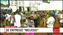 Disidente de las Farc alias Mojoso se entregó con otros 20 guerrilleros