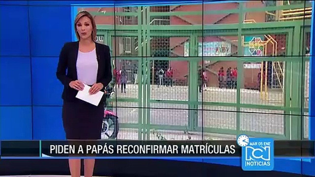 Distrito pide a padres reconfirmar los cupos de los estudiantes