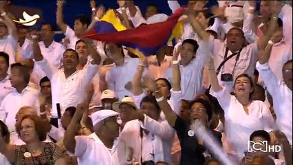 "Hay una guerra menos en el mundo, y es la de Colombia": presidente Santos