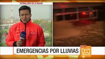 Emergencias por lluvias al sur de Bogotá