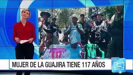 Carabineros encuentran abuelita Wayúu de 117 años de edad en La Guajira