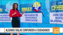 Colombianos no conocen el significado de las abreviaturas del Acuerdo Final