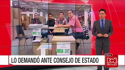 Centro Democrático demandó el decreto presidencial que convoca al plebiscito