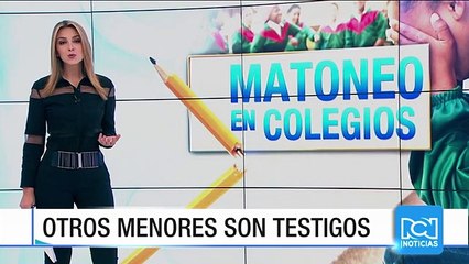 Estudiantes de Bogotá protagonizan violentas peleas a las afueras de los colegios