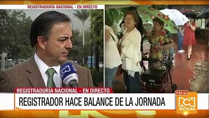 "Le cumplimos al país. Dimos resultados muy rápido": registrador nacional