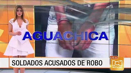 Capturan a soldados señalados de atracar a un taxista en Aguachica, Cesar