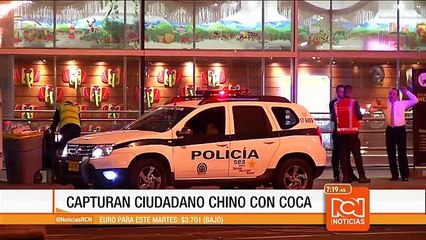Capturan a ciudadano chino cuando intentaba viajar con cocaína