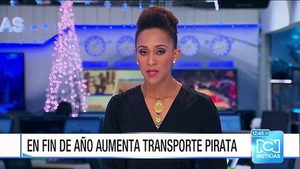 En la temporada de fin de año aumenta la oferta de transporte pirata en el país