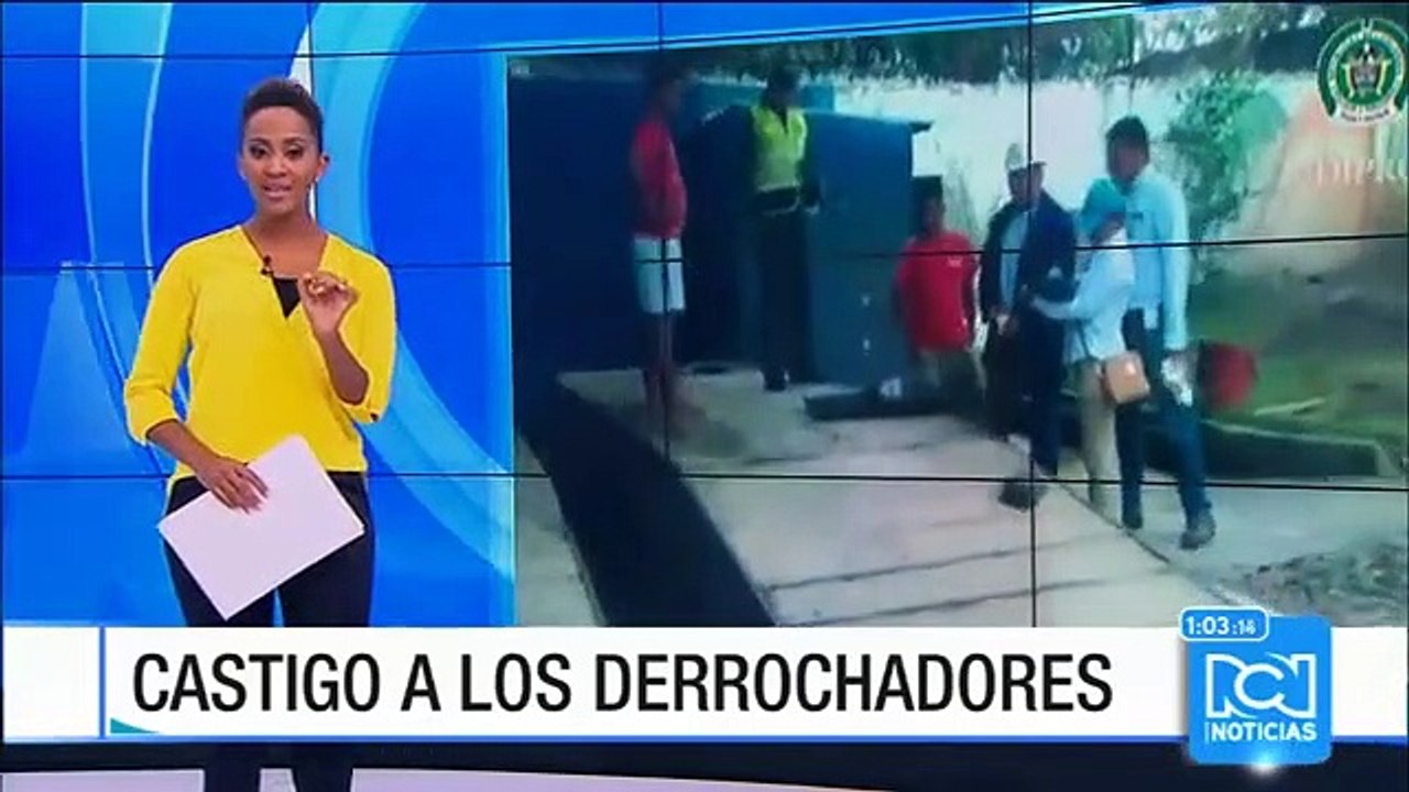 Autoridades están castigando el derroche de agua en el país
