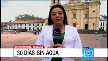 Chiquinquirá lleva 30 días sin servicio de agua