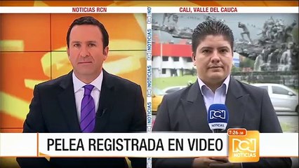 Un hombre atacó con un machete uno de los buses del MÍO en Cali