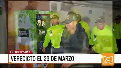 El 29 de marzo será la sentencia contra Rafael Uribe Noguera