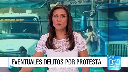 Estos son los eventuales delitos a los que se expondrían los camioneros