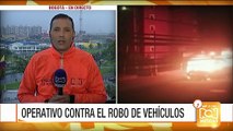 Policía buscó con helicóptero a presuntos ladrones que hurtaron una camioneta en Bogotá