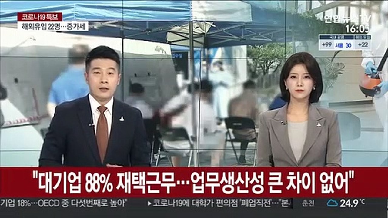 "대기업 88% 재택근무…업무생산성 큰 차이 없어"
