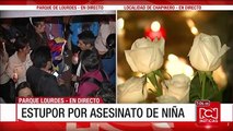 Cadena de protestas ciudadanas ante el asesinato de una niña de 7 años en Bogotá