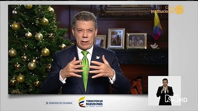 Santos: la paz es el mejor regalo que podemos darles a nuestros hijos