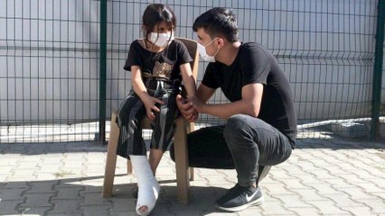 Yunan askeri 8 yaşındaki kızı plastik mermiyle vurdu