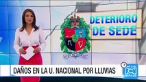 Universidad Nacional, otra damnificada de las lluvias
