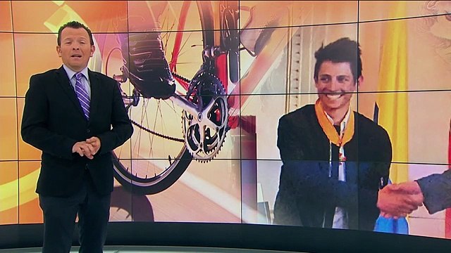 Esteban Chaves lideró subasta de camisetas de los grandes deportistas del ciclismo