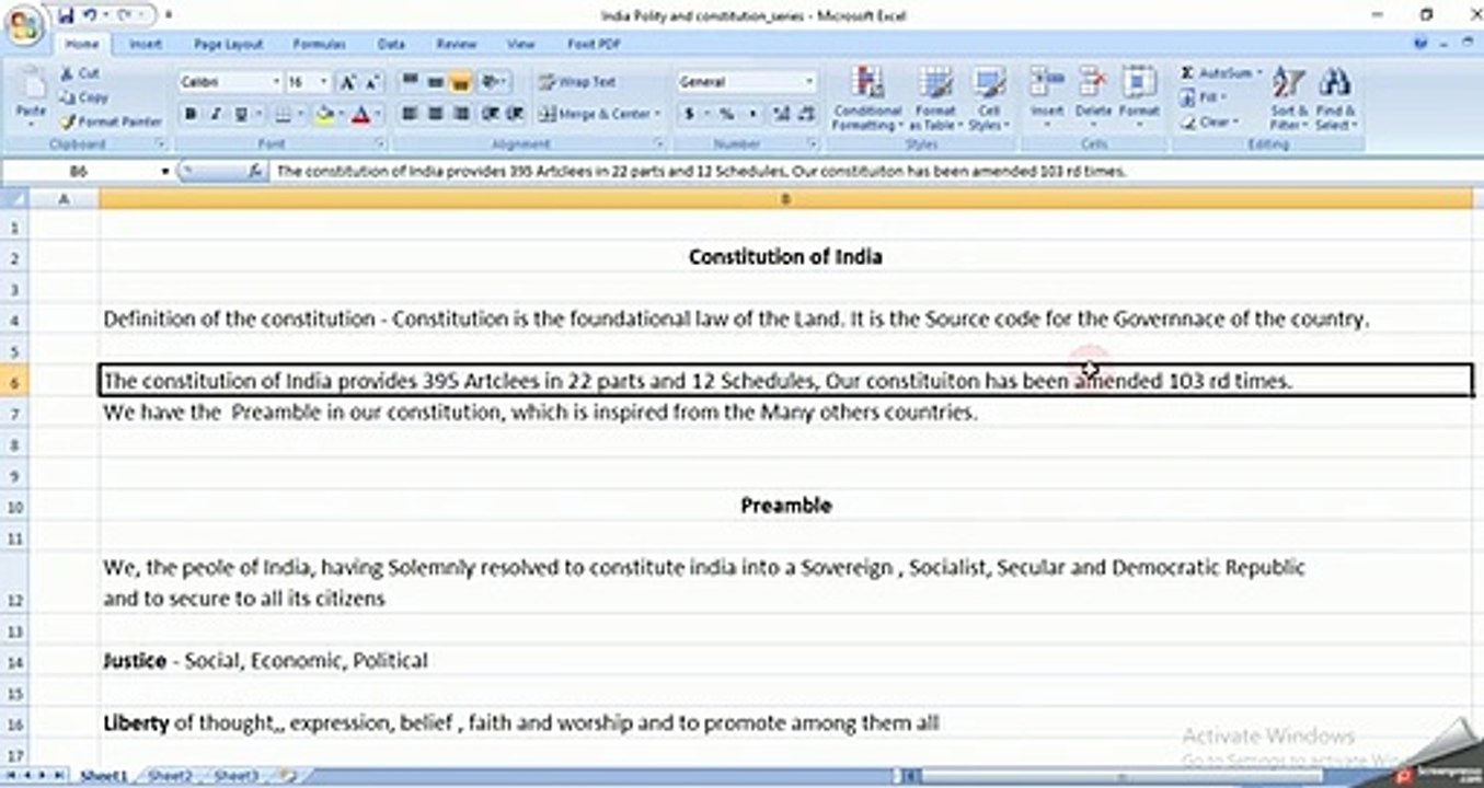 Indian Polity and Constitution of India Revision Strategy video_UPSC and MPPSC ( 338 X 640 )