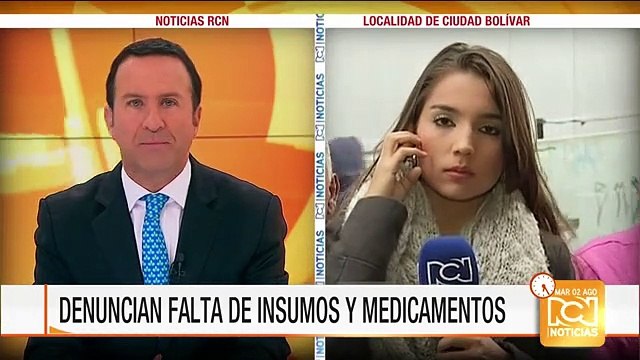 Pacientes que acuden al Hospital de Meissen, sur de Bogotá, se quejan de congestión