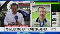 La entrevista que dio un sobreviviente del avión de Chapecoense a otro sobreviviente