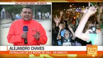Cerca de tres mil hinchas de Nacional se tomaron las calles de Cali