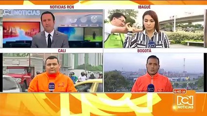 Un vehículo se incendió en Bogotá dentro de un concesionario