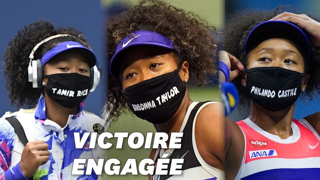Naomi Osaka s'explique sur ses masques aux noms de victimes de crimes racistes