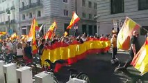3.000 personas participan en una manifestación contra el Gobierno de Pedro Sánchez