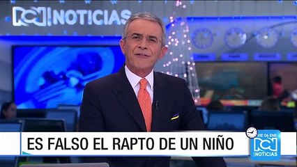 Desaparición de un niño de tres años es falsa según confirman las autoridades