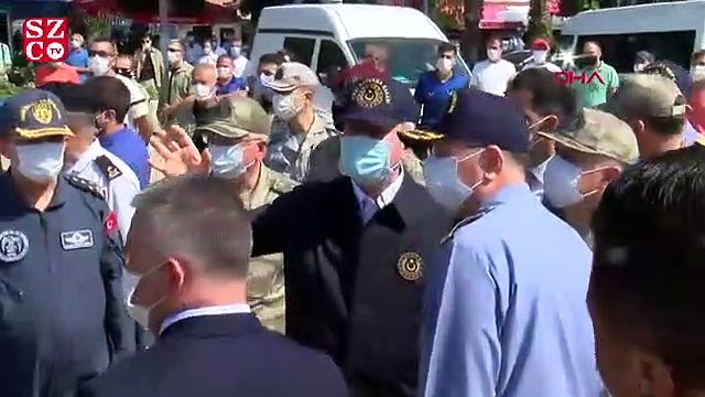 Milli Savunma Bakanı Akar ve komuta kademesi Kaş'ta
