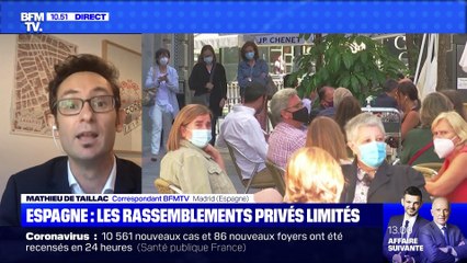 Espagne : les rassemblements privés limités - 13/09