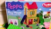 Peppa Pig Playhouse Lego Blocks Playground Park with See-Saw & Slide House Set by DisneyCollector