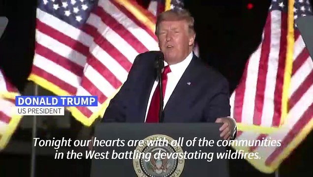 Trump announces visit to California as deadly wildfires rage