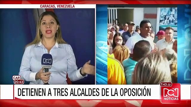 Denuncian la detención de tres dirigentes opositores tras multitudinaria marcha en Caracas