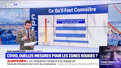 Covid, quelles mesures pour les zones rouges ? - 13/09