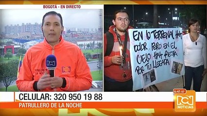 Familiares de un hombre que fue arrollado por un vehículo en Bogotá piden justicia