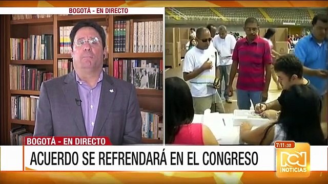 Este acuerdo queda en una inseguridad jurídica y política inmensa : Francisco Santos