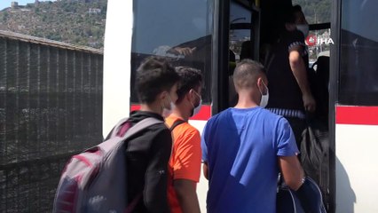 Alanya açıklarında 120 kaçak göçmen yakalandı