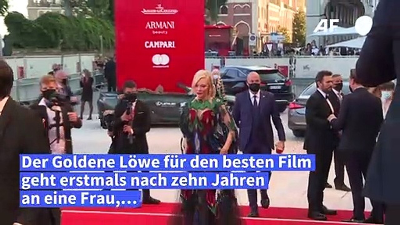 Goldener Löwe für Film 'Nomadland' von US-Regisseurin Chloé Zhao