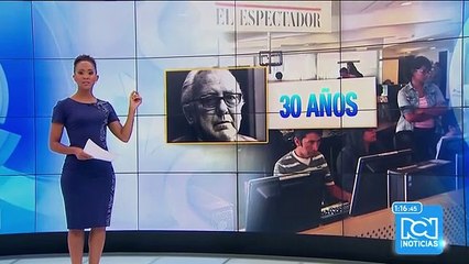 Se cumplen 30 años del asesinato del director de El Espectador, Guillermo Cano Isaza